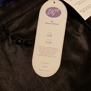 DG2 by Diane Gilman Elegant Black Pants